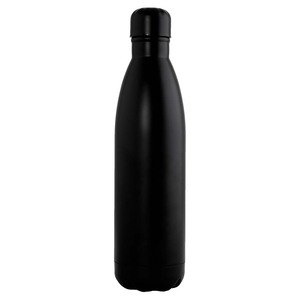 EgotierPro 52021 - Bottiglia Doppia Parete 750ml, Non Acidiche Nero