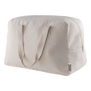 EgotierPro 53029 - Borsa in Tela Riciclata 280 gr/m² con Manici ESCAPE Naturale