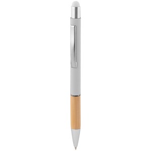 EgotierPro 53564 - Penna in Alluminio Riciclato e Bambù ANDIKA