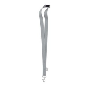 GiftRetail MO6100 - LANY RPET Lanyard in RPET Grey