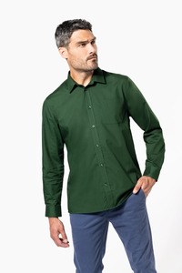 Kariban K545 - JOFREY - CAMICIA UOMO MANICHE LUNGHE POLICOTONE POPELINE