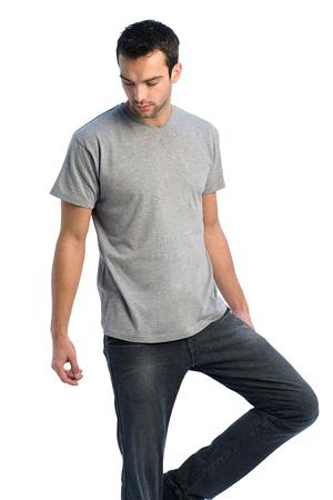 B&C BA108 - T-shirt con scollatura a V