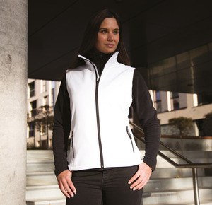 Result R232F - Smanicato Stampabile da Donna Core Softshell