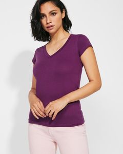 Roly CA6646 - VICTORIA T-shirt manica corta con scollo a V