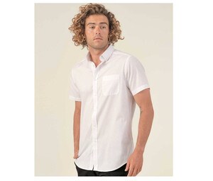 JHK JK611 - Camicia da uomo in popeline