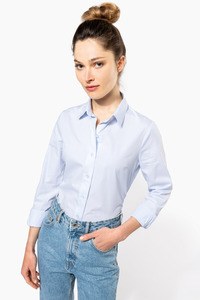 Kariban K510 - Camicia donna in popeline manica lunga