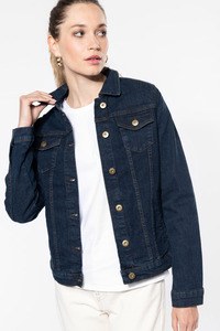 Kariban K6137 - Giubbotto da donna in denim sfoderato