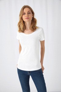 B&C CGTW047 - T-shirt organica da donna ispirata alla fiamma