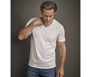 Tee Jays TJ401 - T-shirt elasticizzata con scollo a V