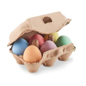 GiftRetail MO6479 - TAMAGO 6 uova di gesso in scatola