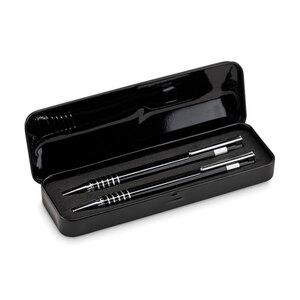 GiftRetail MO7323 - Set di biro ALUCOLOR con custodia in metallo - Convenienti