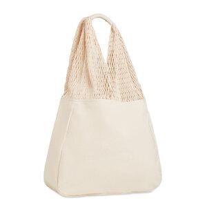 GiftRetail MO9897 - BARBUDA Borsa mare in cotone/rete