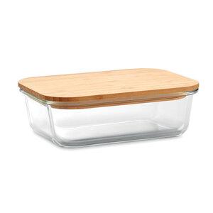 GiftRetail MO9962 - TUNDRA LUNCHBOX Portapranzo in bamboo