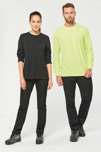 WK. Designed To Work WK303 - T-shirt unisex ecosostenibile maniche lunghe