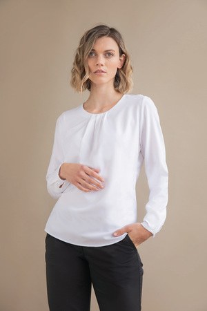 Henbury H598 - Blusa maniche lunghe