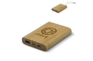 TopPoint LT91275 - Powerbank bambù 5.000mAh