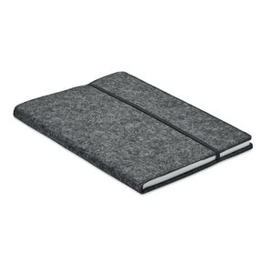GiftRetail MO2093 - FELTBOOK Notebook A5 feltro RPET