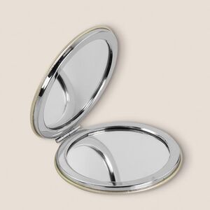 EgotierPro 39538 - Specchio Metallico Opaco con Doppio Zoom BEVERLY
