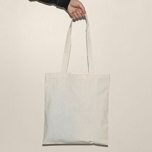 EgotierPro 52568 - Borsa in Cotone e Poliestere 180gr con Manici 70cm ISLAY